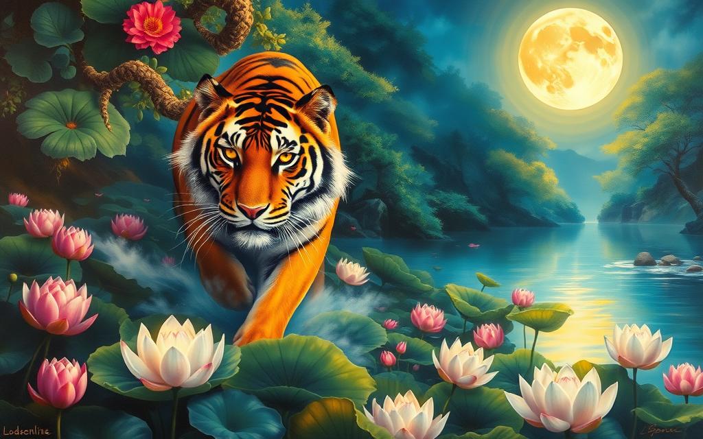 số đề khi mơ thấy hổ